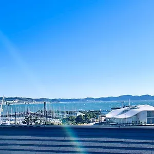 オーシャンビュー 加美屋リゾート 江ノ島,江ノ島の島内,仲見世通りから3分,海と日の出を臨む貸切の和モダン別荘 別荘 藤沢市
